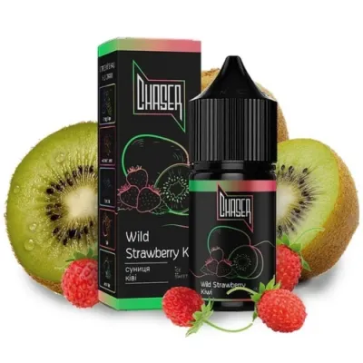 Chaser Black Wild Strawberry Kiwi 30мл — Набір для самозамісу (сольовий нікотин) Chaser Black Wild Strawberry Kiwi 30мл — Набір для самозамісу (сольовий нікотин)
