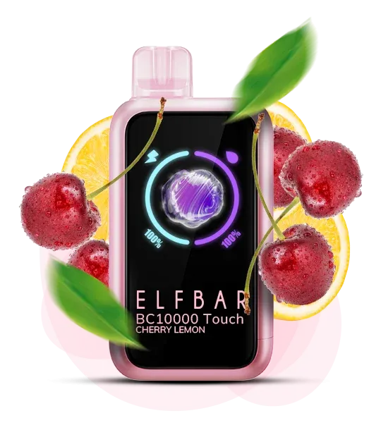 Elf Bar 10000 Touch Cherry Lemon — Одноразова POD-система Elf Bar 10000 Touch Cherry Lemon — Одноразова POD-система