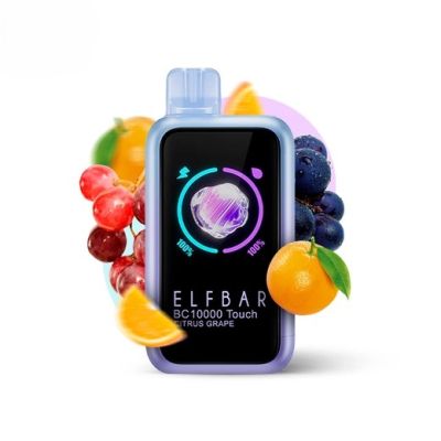 Elf Bar 10000 Touch Citrus Grape — Одноразова POD-система