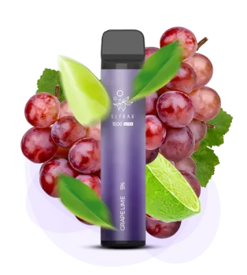 Elf Bar 1500 Ultra Grape Lime — Одноразова POD-система