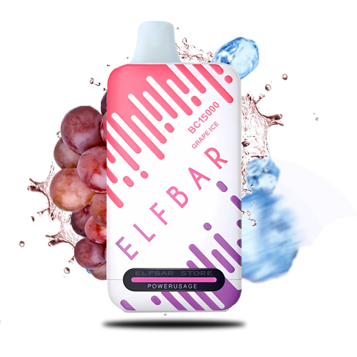 Elf Bar 15000 Grape Ice — Одноразова POD-система Elf Bar 15000 Grape Ice — Одноразова POD-система