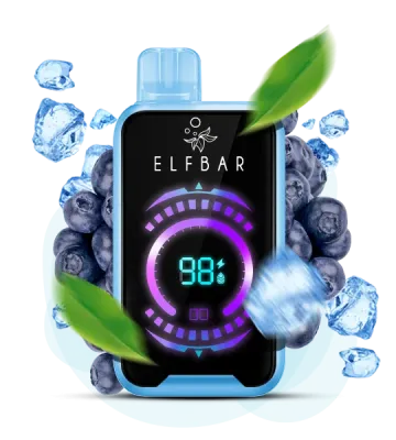 Elf Bar 18000 Blueberry Ice — Одноразова POD-система