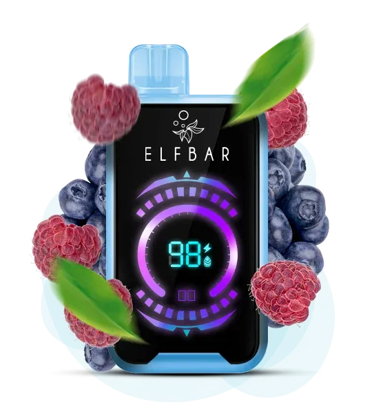 Elf Bar 18000 Bluebberry Raspberry — Одноразова POD-система Elf Bar 18000 Bluebberry Raspberry — Одноразова POD-система