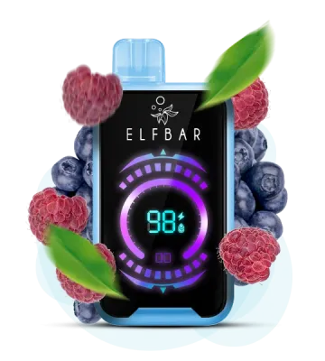 Elf Bar 18000 Bluebberry Raspberry — Одноразова POD-система