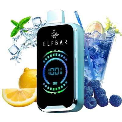 Elf Bar 18000 Bluebberry Razz Lemon — Одноразова POD-система