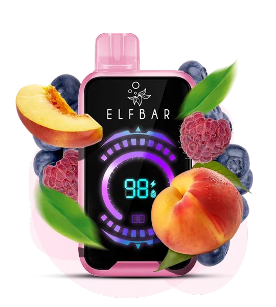 Elf Bar 18000 Peach Berry — Одноразова POD-система Elf Bar 18000 Peach Berry — Одноразова POD-система