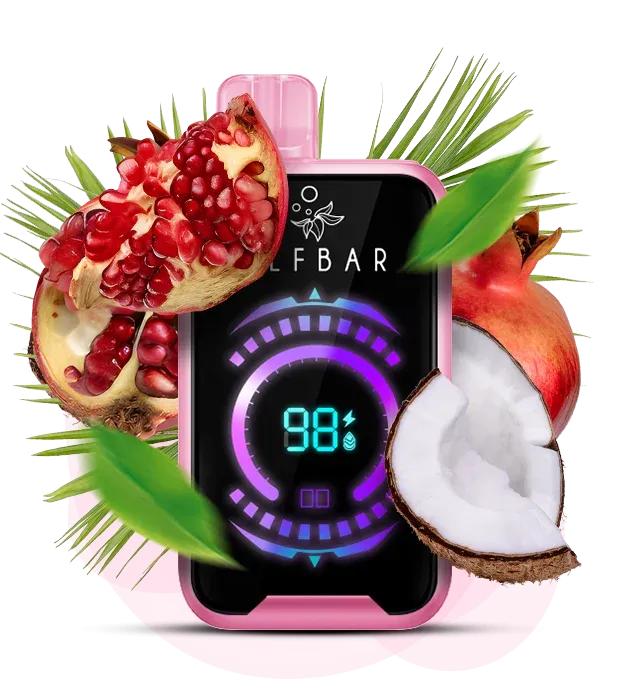 Elf Bar 18000 Pomergranate Coconut — Одноразова POD-система Elf Bar 18000 Pomergranate Coconut — Одноразова POD-система