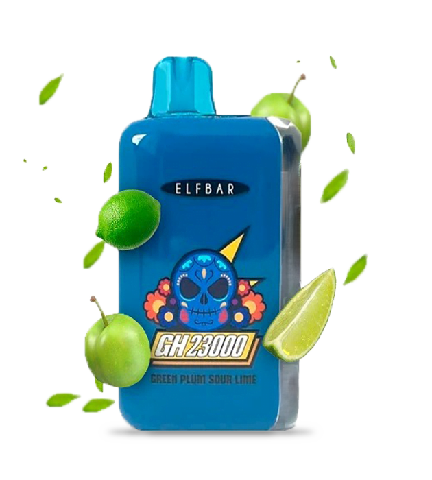 Elf Bar 23000 Green Plum Sour Lime — Одноразова POD-система Elf Bar 23000 Green Plum Sour Lime — Одноразова POD-система
