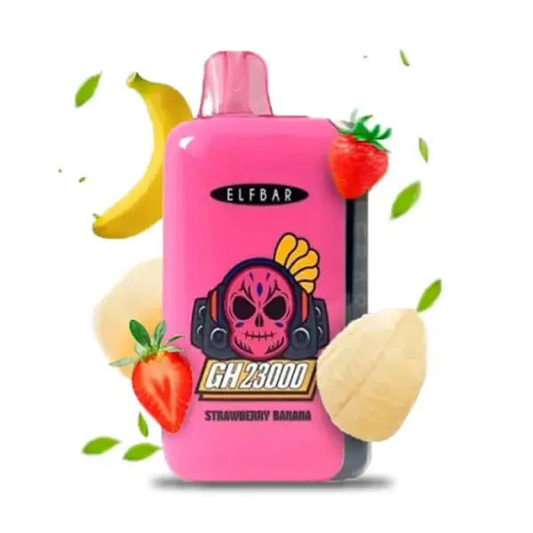 Elf Bar 23000 Strawberry Banana — Одноразова POD-система Elf Bar 23000 Strawberry Banana — Одноразова POD-система