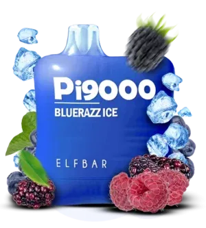 Elf Bar 9000 Blue Razz Ice (Блакитна малина з льодом) — Одноразова електронна сигарета Elf Bar 9000 Blue Razz Ice (Блакитна малина з льодом) — Одноразова електронна сигарета