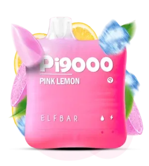 Elf Bar 9000 Pink Lemon (Малина з лимоном) — Одноразова електронна сигарета