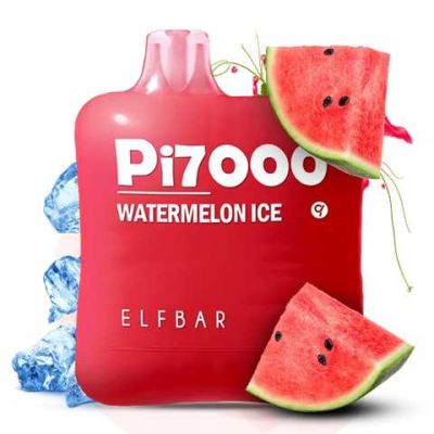 Elf Bar 9000 Watermelon Ice (Кавун з льодом) — Одноразова електронна сигарета