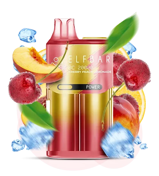 Elf Bar BC20000 Cherry Peach Lemonade — Одноразова POD-система Elf Bar BC20000 Cherry Peach Lemonade — Одноразова POD-система
