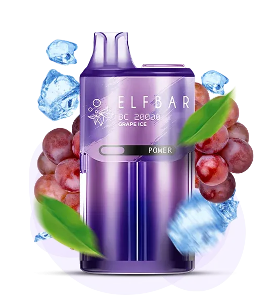Elf Bar BC20000 Grape Ice — Одноразова POD-система Elf Bar BC20000 Grape Ice — Одноразова POD-система