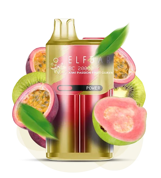 Elf Bar BC20000 Kiwi Passion Fruit Guava — Одноразова POD-система Elf Bar BC20000 Kiwi Passion Fruit Guava — Одноразова POD-система