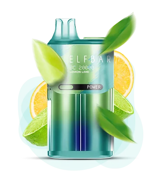 Elf Bar BC20000 Lemon Lime — Одноразова POD-система Elf Bar BC20000 Lemon Lime — Одноразова POD-система