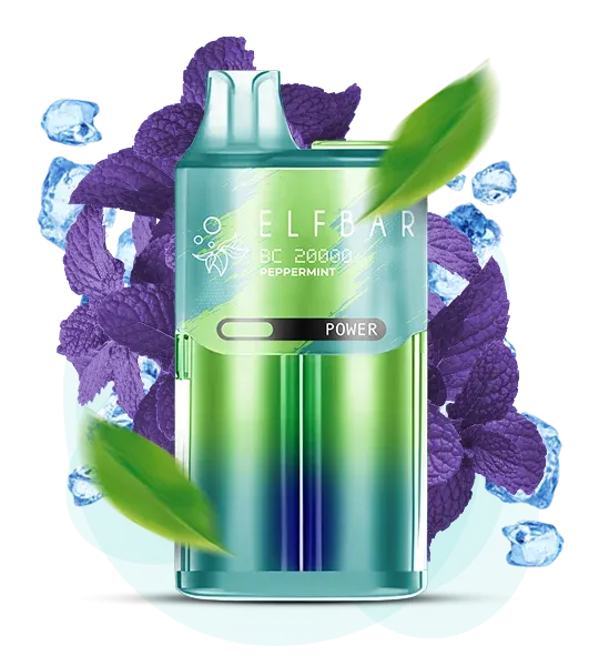 Elf Bar BC20000 Peppermint — Одноразова POD-система Elf Bar BC20000 Peppermint — Одноразова POD-система