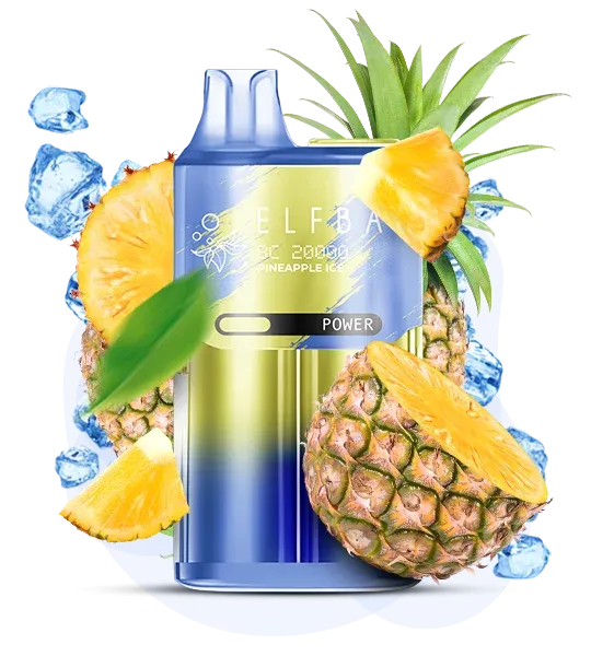 Elf Bar BC20000 Pineapple Ice — Одноразова POD-система Elf Bar BC20000 Pineapple Ice — Одноразова POD-система