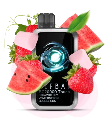 Elf Bar BC20000 Touch Strawberry Watermelon Bubble Gum — Одноразова POD-система