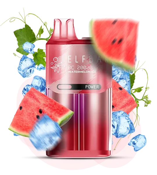 Elf Bar BC20000 Watermelon Ice — Одноразова POD-система Elf Bar BC20000 Watermelon Ice — Одноразова POD-система