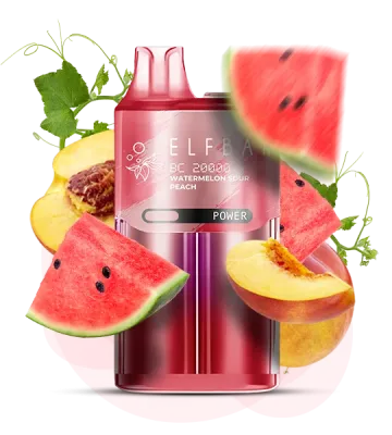 Elf Bar BC20000 Watermelon Sour Peach — Одноразова POD-система