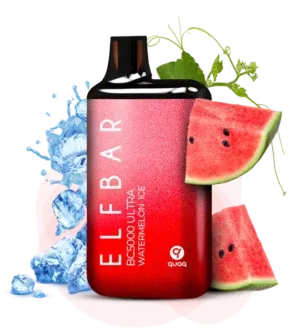 Elf Bar BC5000 Watermelon Ice — Одноразова POD-система Elf Bar BC5000 Watermelon Ice — Одноразова POD-система