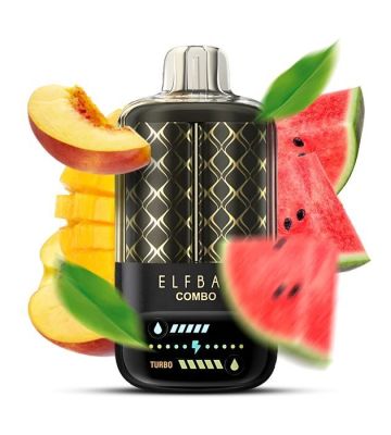 Elf Bar Combo 20000 Peach Mango & Watermelon — Одноразова POD-система