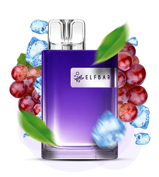 Elf Bar CR8000 Grape Ice — Одноразова POD-система Elf Bar CR8000 Grape Ice — Одноразова POD-система