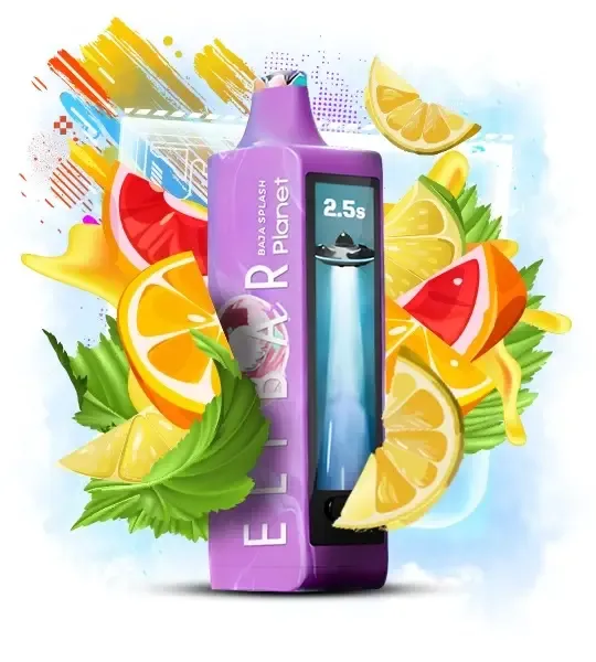Elf Bar Planet 25000 Baja Splash — Одноразова POD-система Elf Bar Planet 25000 Baja Splash — Одноразова POD-система
