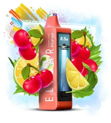 Elf Bar Planet 25000 Cherry Lime — Одноразова POD-система
