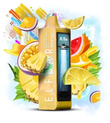Elf Bar Planet 25000 Pineapple Passion Fruit Baja — Одноразова POD-система