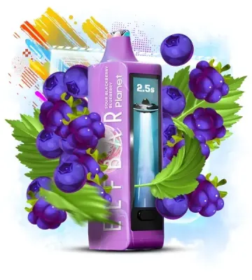 Elf Bar Planet 25000 Sour Blackberry Blueberry — Одноразова POD-система