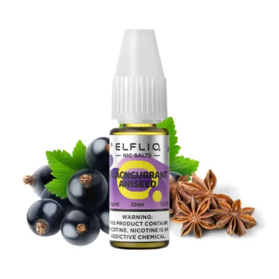 Elfliq Blackcurrant Aniseed 10мл — Рідина для pod систем (сольовий нікотин)