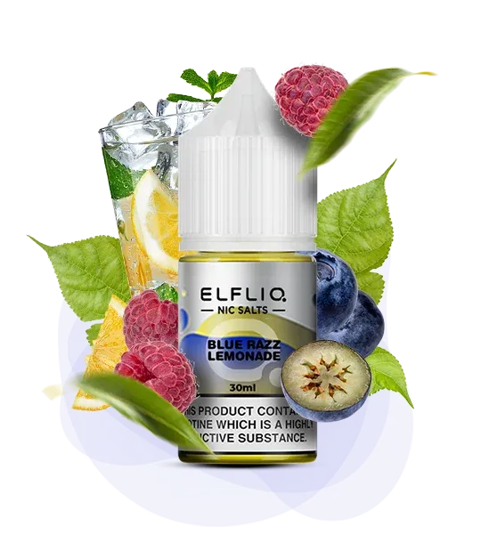 Elfliq Blue Razz 30мл — Рідина для pod систем (сольовий нікотин) Elfliq Blue Razz 30мл — Рідина для pod систем (сольовий нікотин)