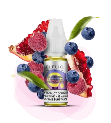 Elfliq Blueberry Raspberry Pomegranate 10мл — Рідина для pod систем (сольовий нікотин) Elfliq Blueberry Raspberry Pomegranate 10мл — Рідина для pod систем (сольовий нікотин)