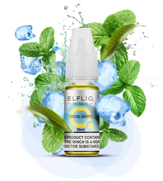 Elfliq Cool Mint 10мл — Рідина для pod систем (сольовий нікотин) Elfliq Cool Mint 10мл — Рідина для pod систем (сольовий нікотин)
