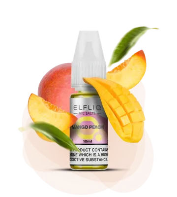 Elfliq Mango Peach 10мл — Рідина для pod систем (сольовий нікотин)