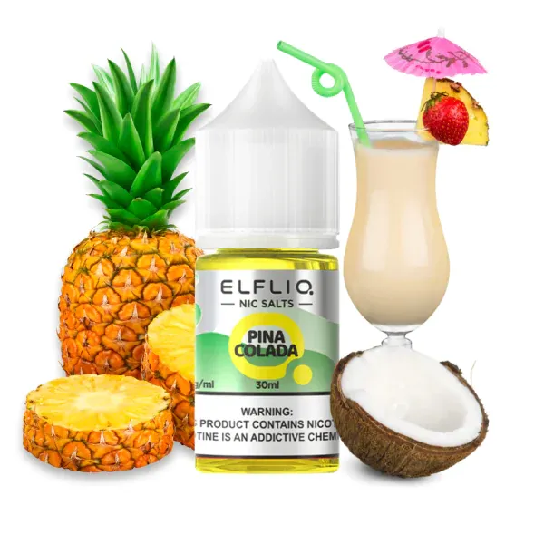 Elfliq Pina Colada 30мл — Рідина для pod систем (сольовий нікотин) Elfliq Pina Colada 30мл — Рідина для pod систем (сольовий нікотин)