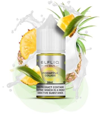 Elfliq Pineapple Colada 30мл — Рідина для pod систем (сольовий нікотин)