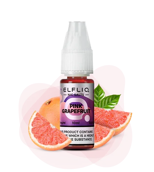 Elfliq Pink Grapefruit 10мл — Рідина для pod систем (сольовий нікотин) Elfliq Pink Grapefruit 10мл — Рідина для pod систем (сольовий нікотин)