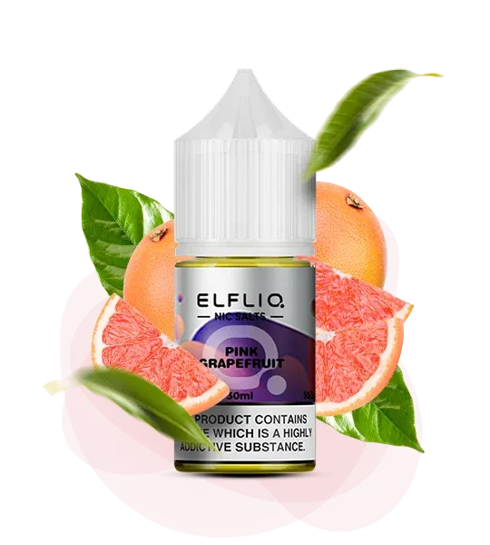 Elfliq Pink Grapefruit 30мл — Рідина для pod систем (сольовий нікотин) Elfliq Pink Grapefruit 30мл — Рідина для pod систем (сольовий нікотин)