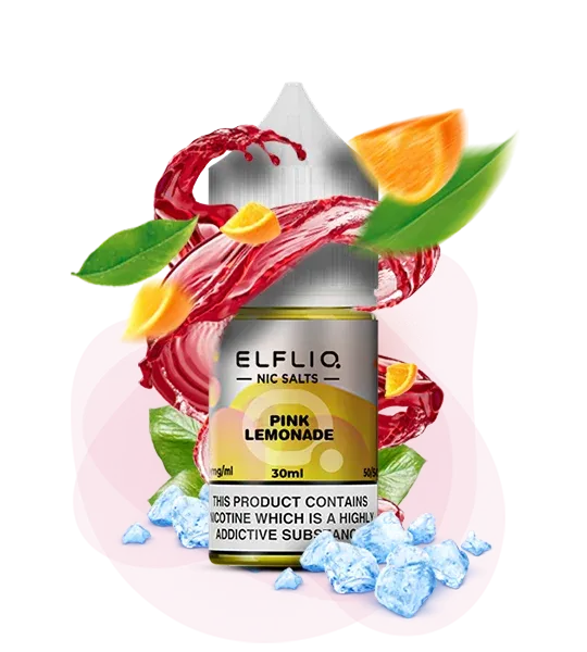 Elfliq Pink Lemonade Soda 30мл — Рідина для pod систем (сольовий нікотин) Elfliq Pink Lemonade Soda 30мл — Рідина для pod систем (сольовий нікотин)