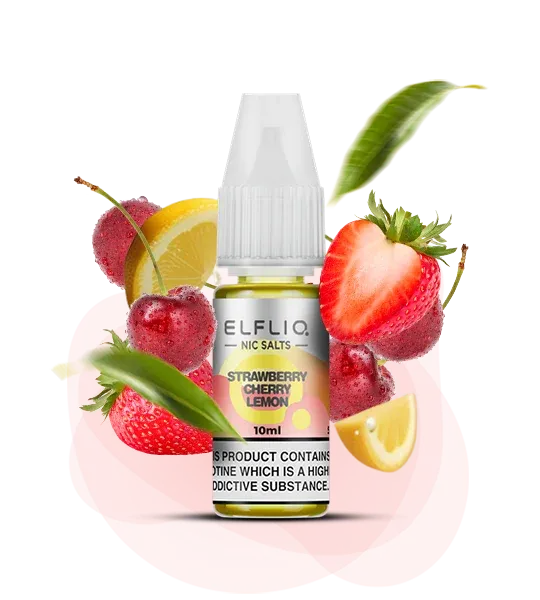 Elfliq Strawberry Cherry Lemon 10мл — Рідина для pod систем (сольовий нікотин) Elfliq Strawberry Cherry Lemon 10мл — Рідина для pod систем (сольовий нікотин)