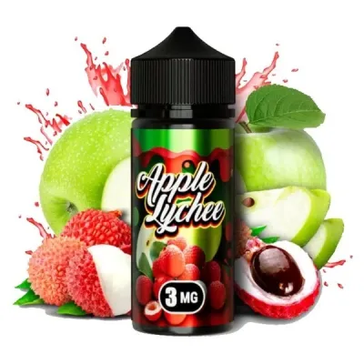 Flamingo Apple Lychee 100мл — Рідина для вейпа (органічний нікотин)