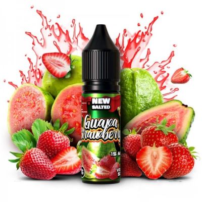 Flamingo New Salted Guava Strawberry 15мл — Рідина для pod систем (сольовий нікотин) Flamingo New Salted Guava Strawberry 15мл — Рідина для pod систем (сольовий нікотин)