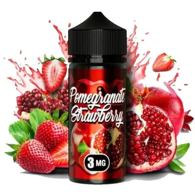 Flamingo Pomegranate Strawberry 100мл — Рідина для вейпа (органічний нікотин)