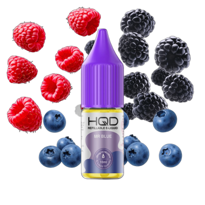 HQD LIQ Mr Blue 10мл — Рідина для pod систем (сольовий нікотин)