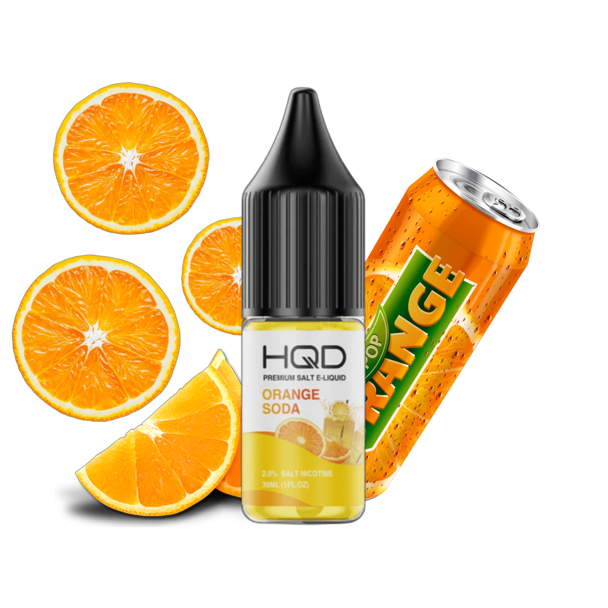 HQD LIQ Orange Soda 10мл — Рідина для pod систем (сольовий нікотин) HQD LIQ Orange Soda 10мл — Рідина для pod систем (сольовий нікотин)