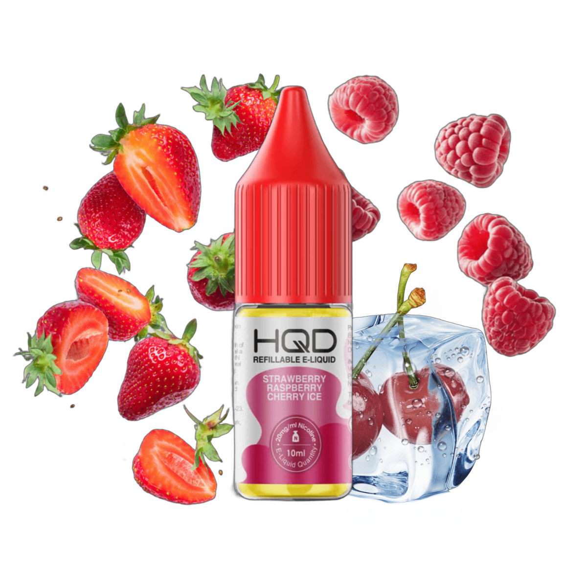 HQD LIQ Strawberry Raspberry Cherry Ice 10мл — Рідина для pod систем (сольовий нікотин) HQD LIQ Strawberry Raspberry Cherry Ice 10мл — Рідина для pod систем (сольовий нікотин)