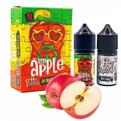 In Bottle Apple 30мл — Набір для самозамісу (сольовий нікотин)